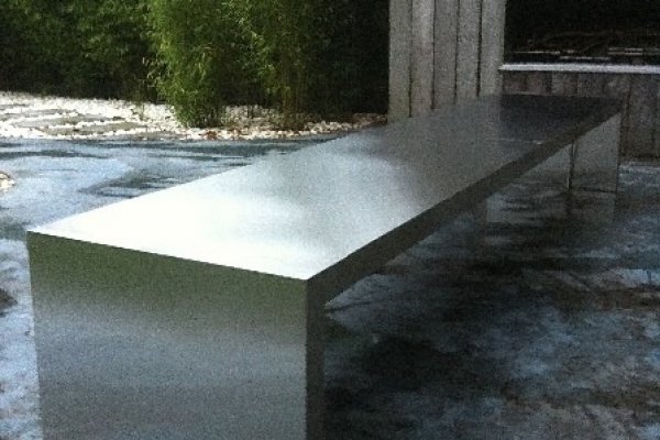 Table en inox 