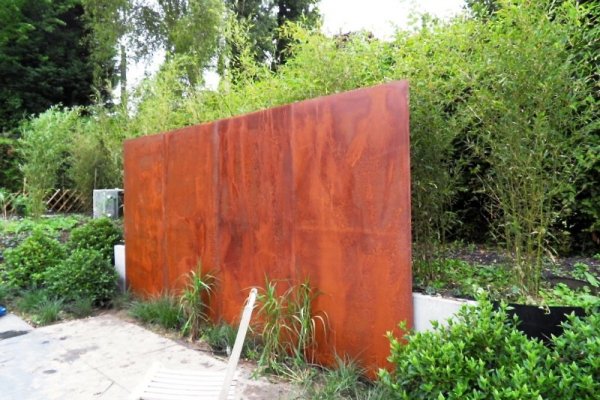 Panneaux en acier Corten