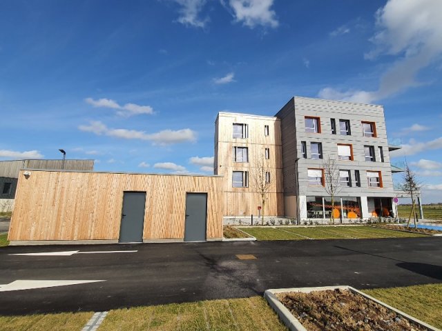 Résidence étudiante à Merville pour le lot métallerie - serrurerie 