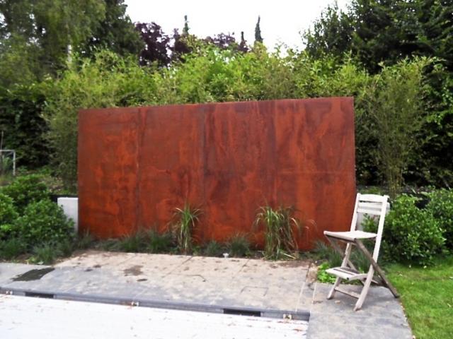 Panneaux en acier Corten