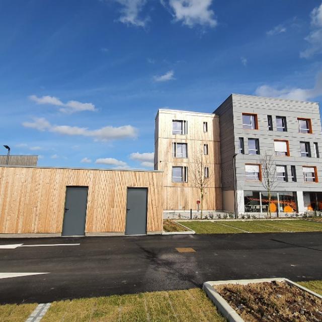 Résidence étudiante à Merville pour le lot métallerie - serrurerie 