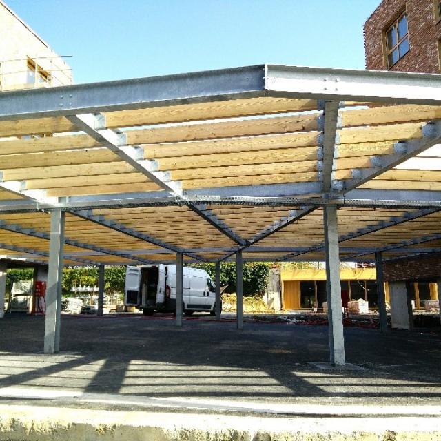 Carport/Charpente métallique